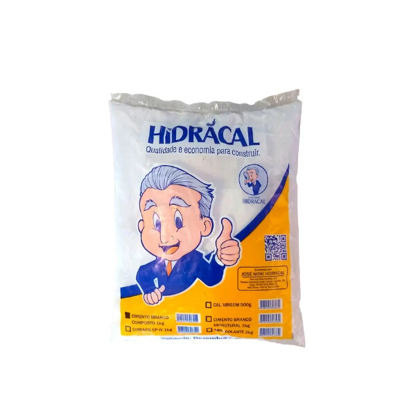 Cal Virgem 500g Hidracal