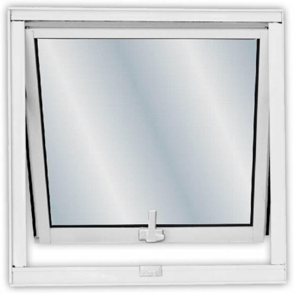Janela Máximo-ar de Aluminio 50x50 Mgm Branco