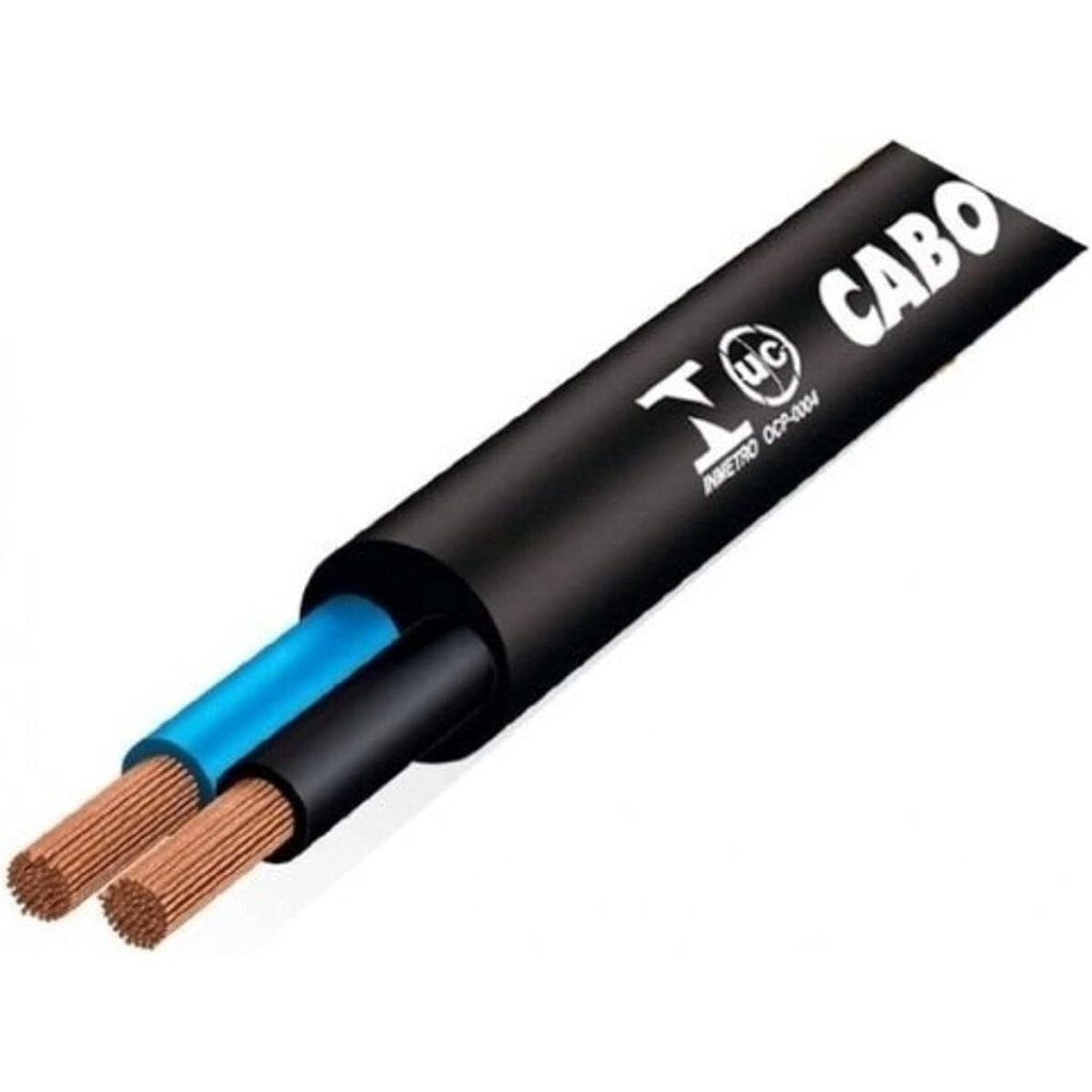 Cabo Flexível Sil Pp 2,0 X 1,5 Mm Silflex 100m