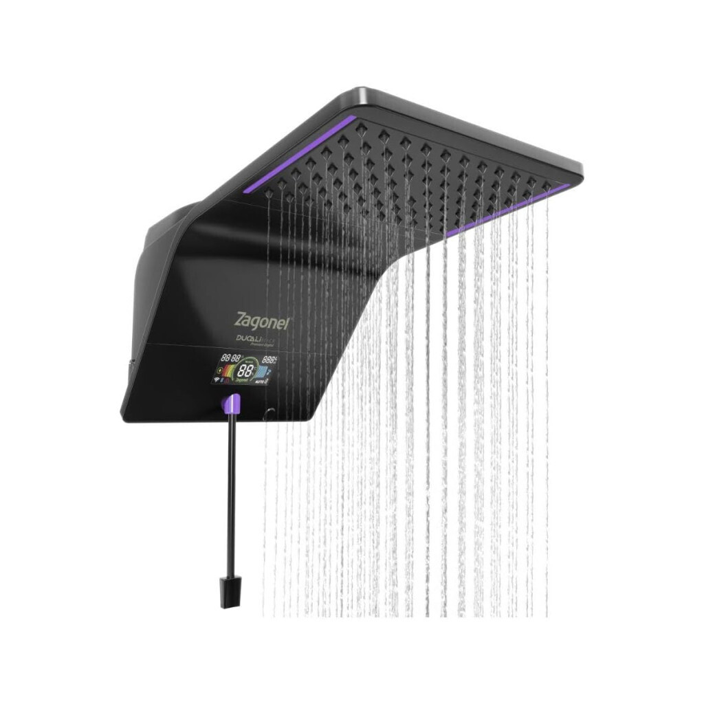 Ducha Chuveiro Eletrônico Zagonel Ducali Premium Digital Preto - 220v