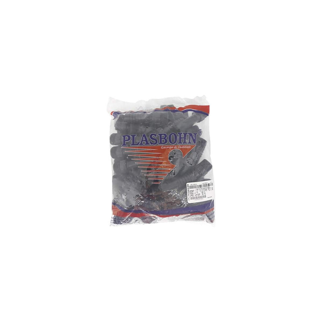 Adaptador Interno Plasbohn a 1/2 Preto
