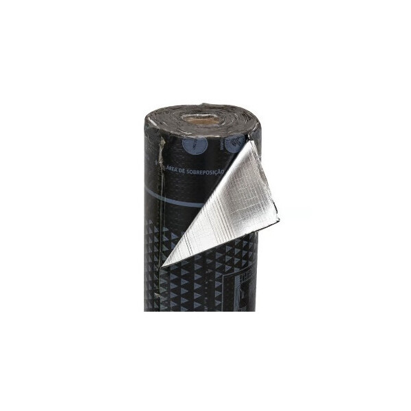 Manta Asfaltica C/aluminio 1x10  2,7mm
