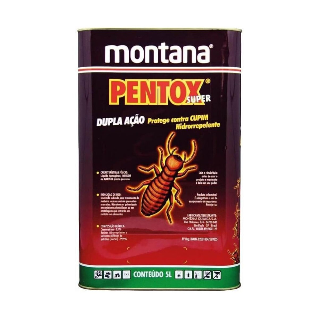 Pentox Super Cupinicida Incolor Mata Cupim - Montana Quimica