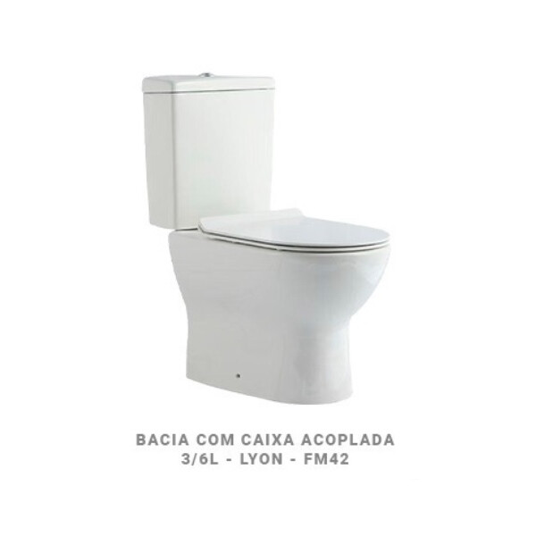 Conj Bacia C/cx Kit Incluso Lyon 3/6l Rdesign