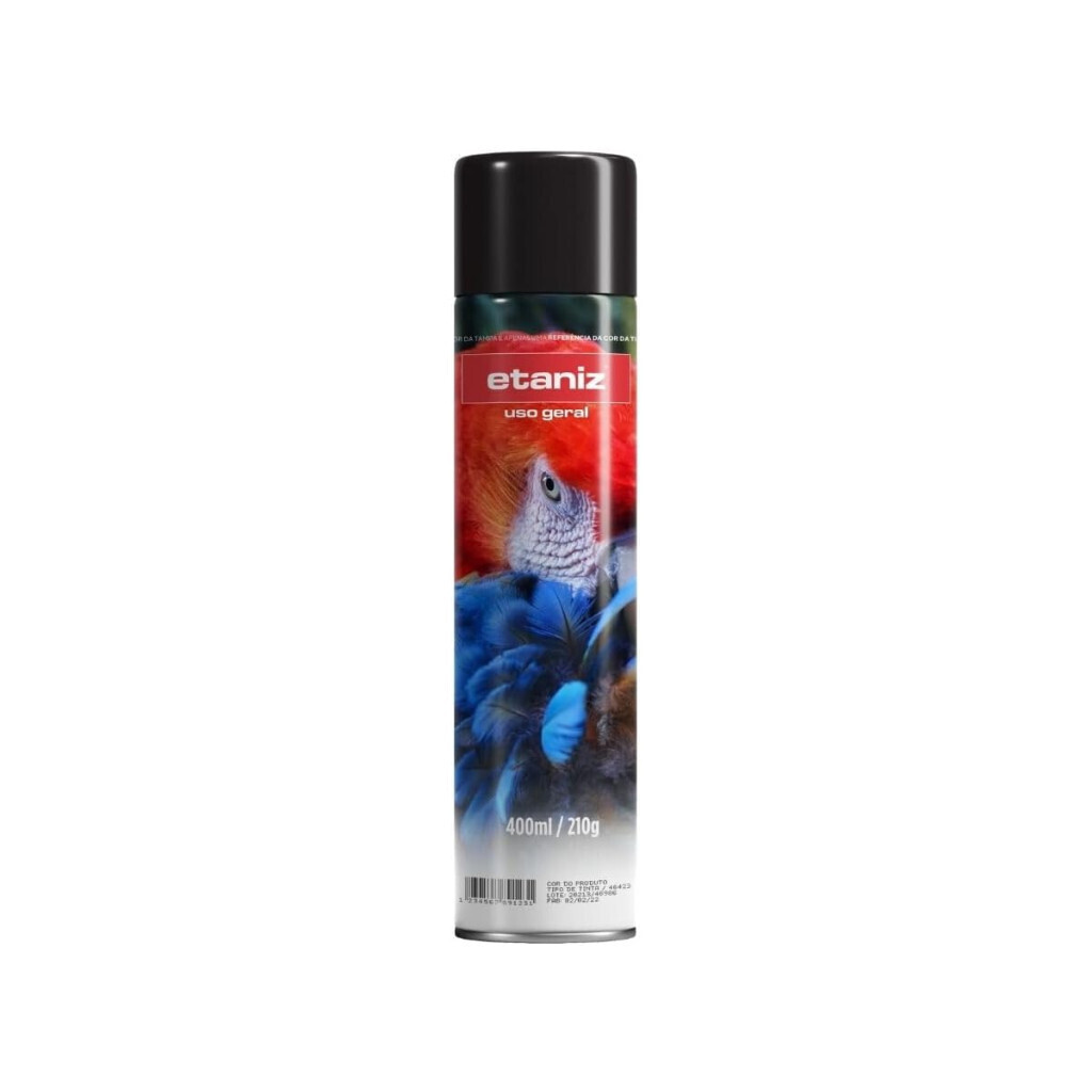 Etaniz Tinta Ug Preto Fosco 400ml/210g