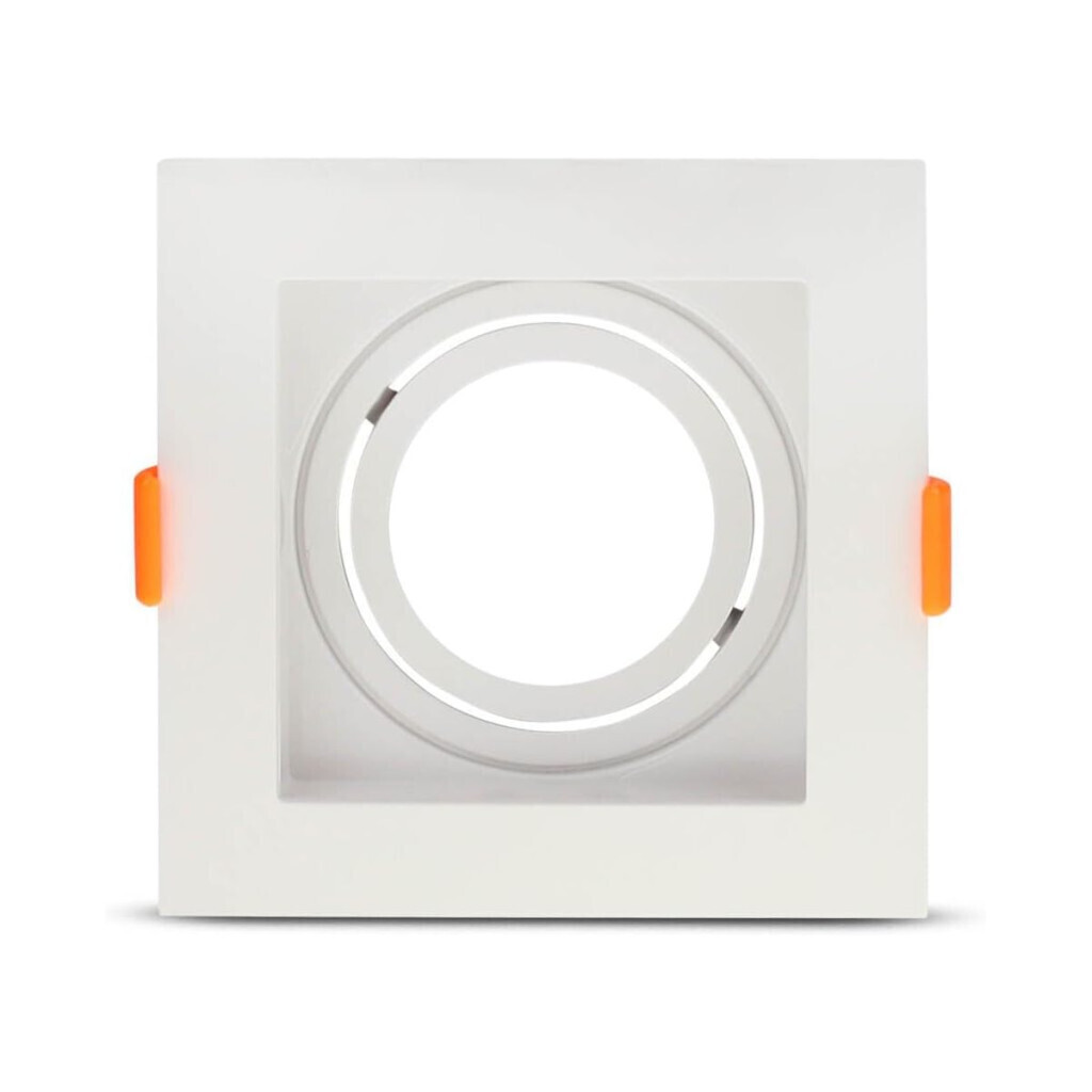 Embutido Dicróica Simples Recuado Conect Branco10,2x10,2x4,2