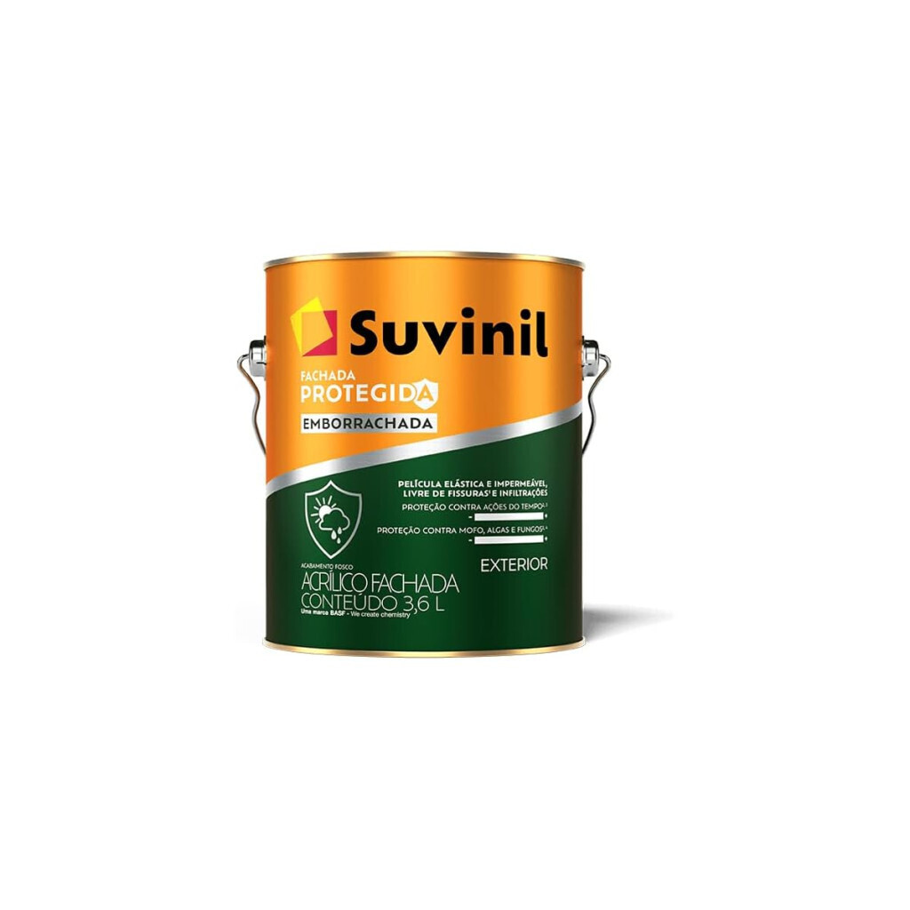 Fachada Protegida Emborrachada Branco Neve 18l Suvinil