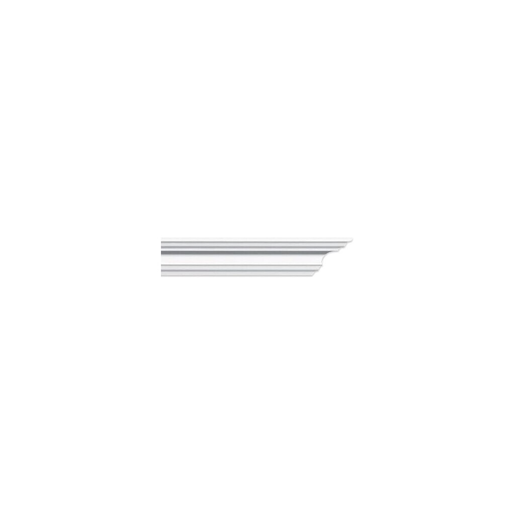 Roda Teto K50 Perfil de Poliestireno Homestar 6 M - Branco