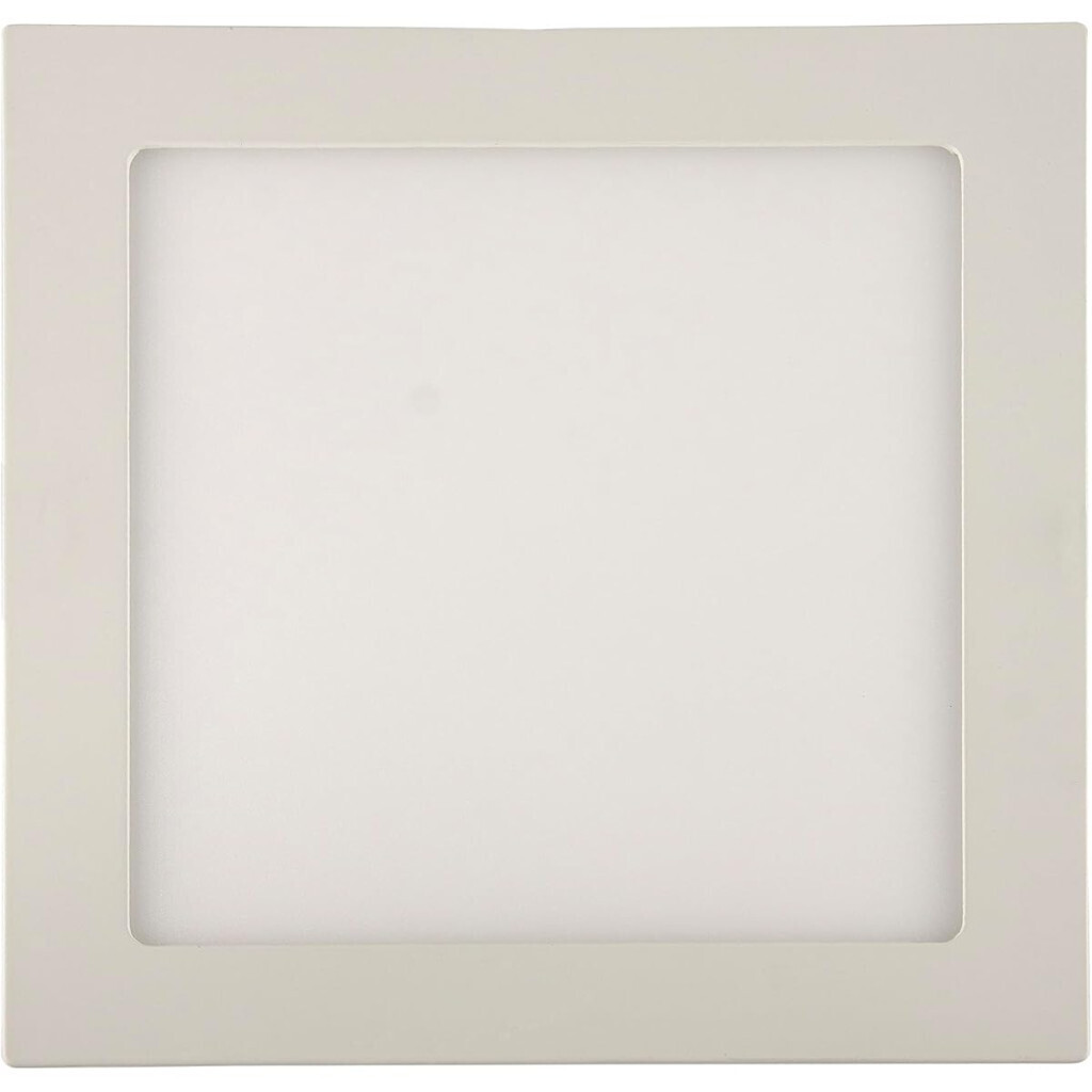 Painel Led Emb Quad Alum 218mm Bivolt 18w 4.100k - Branco