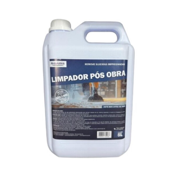 Limpador Pos Obra 5l Alquimis