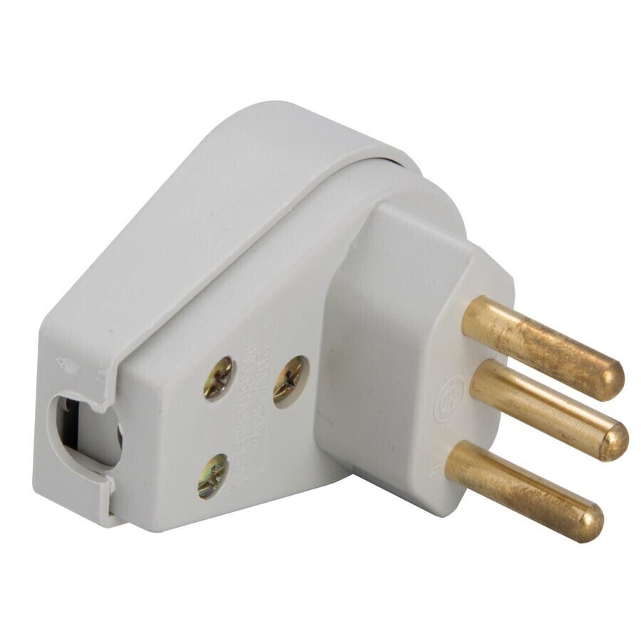 Plugue Angular 2p+t 10a 250v - Tramontina
