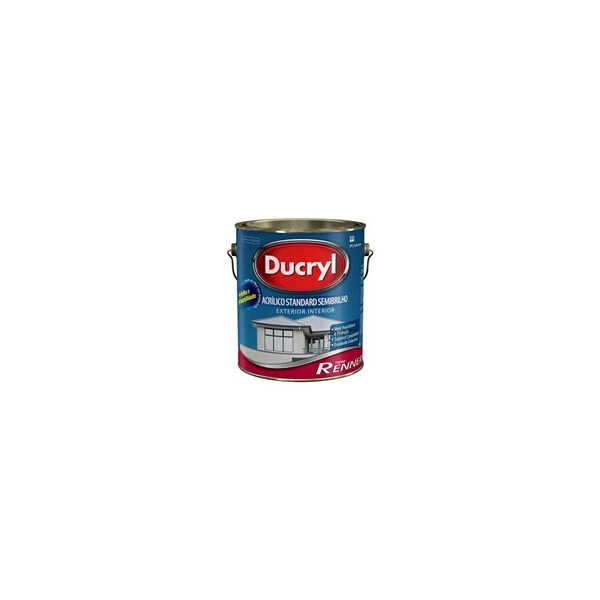 Ducryl Acr Semi Brilho Branco 3,6l Renner - a Escolha Certa para Um Branco Impecável e Duradouro!