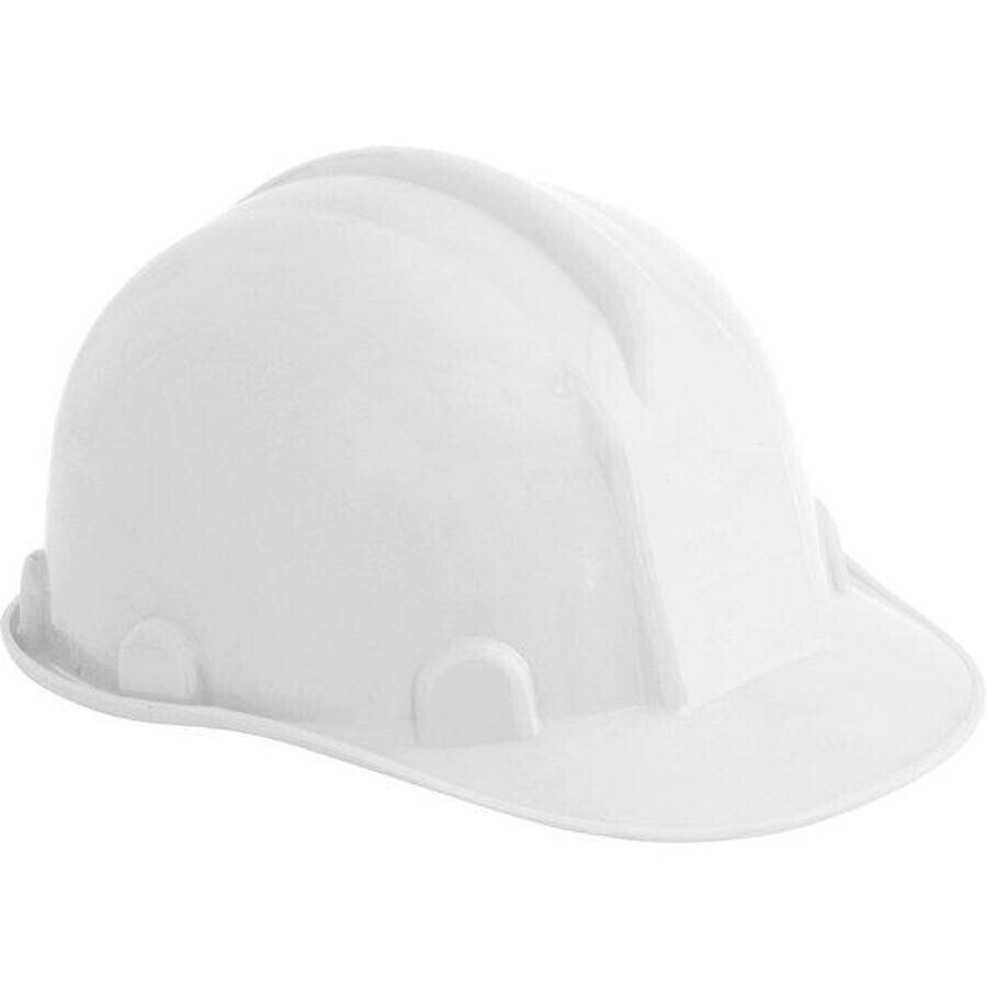 Capacete com Aba Frontal e Carneira Branco - Vonder