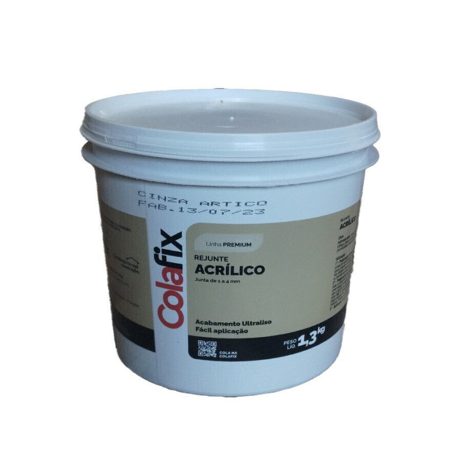 Rejunte Colafix Acrilico 1,3kg - Branca