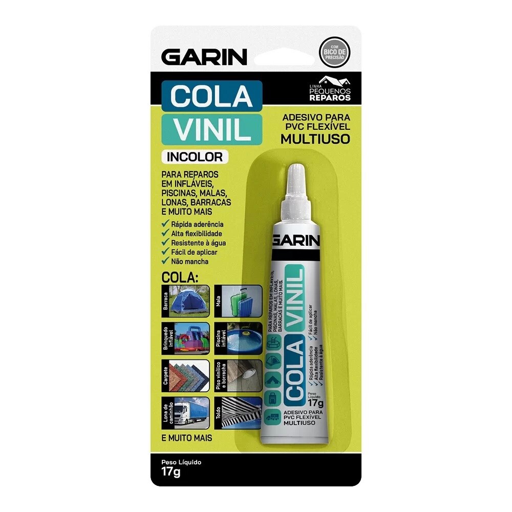 Cola Vinil para Pvc Flexível 17g