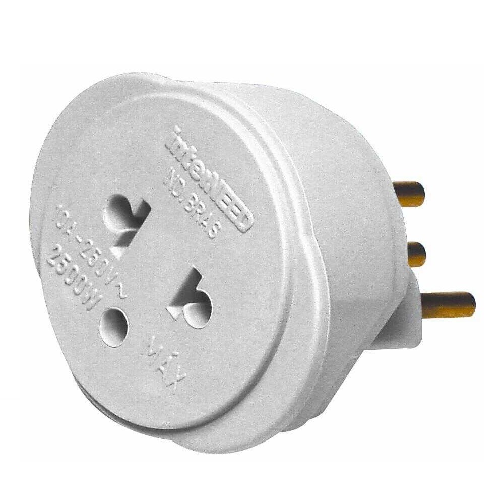 Adaptador Universal 2p+t Branco