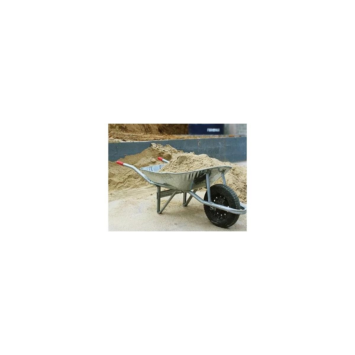 Carrinho de Mao 55 Litros Botafogo Galvanizado