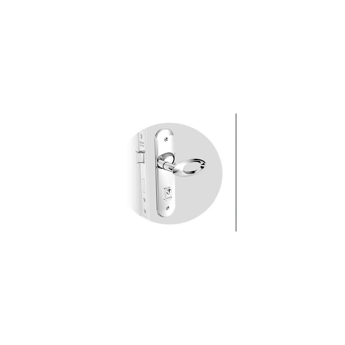 Fechadura Externa Soprano Open Golf 40x53 Cromado