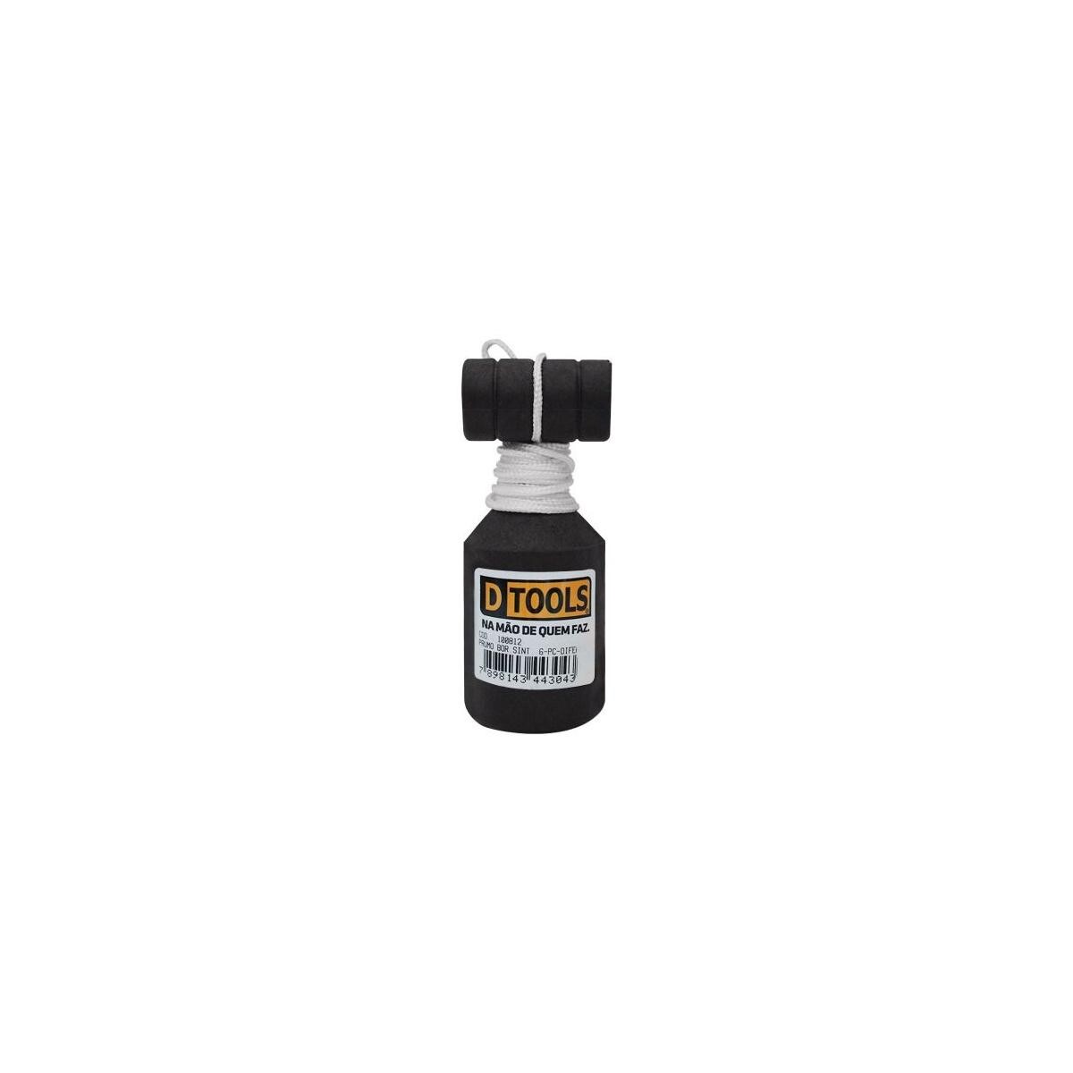 Prumo de Borracha 450g Dtools Ref.5162 Profissional