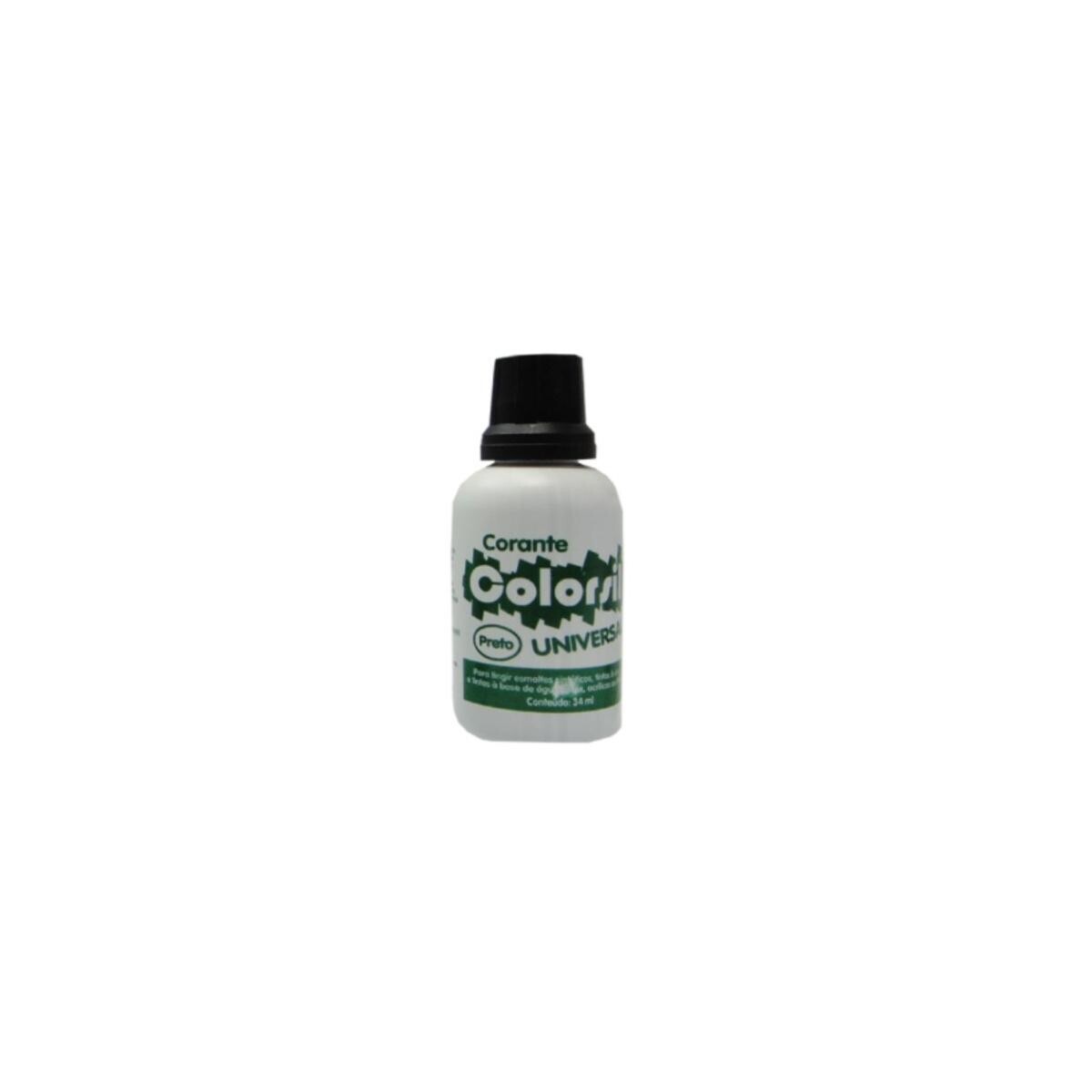 Corante Líquido Universal Colorsil Preto - Pigmento para Tintas