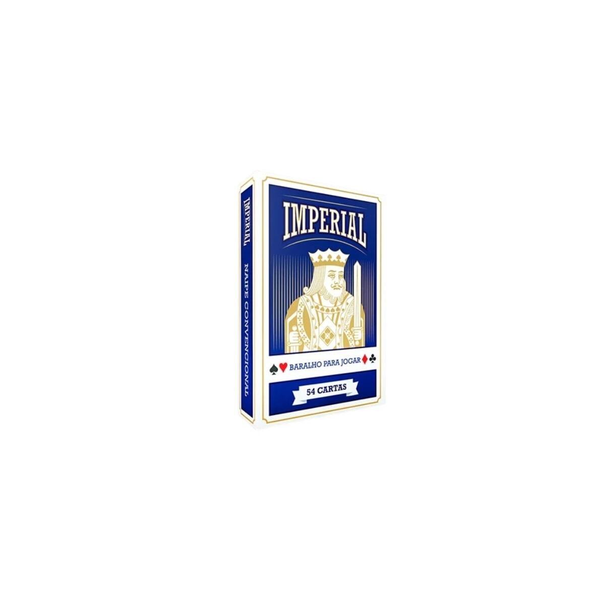 Baralho Imperial 54 Cartas Ggb - Alta Durabilidade e Qualidade Premium