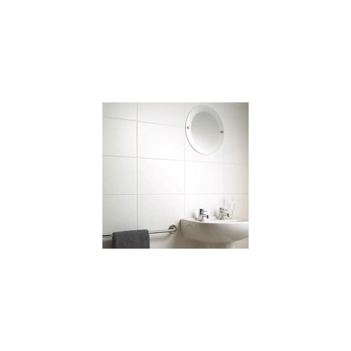 Piso Angelgres 30x59 Retificado Natural White Plus Brilhante