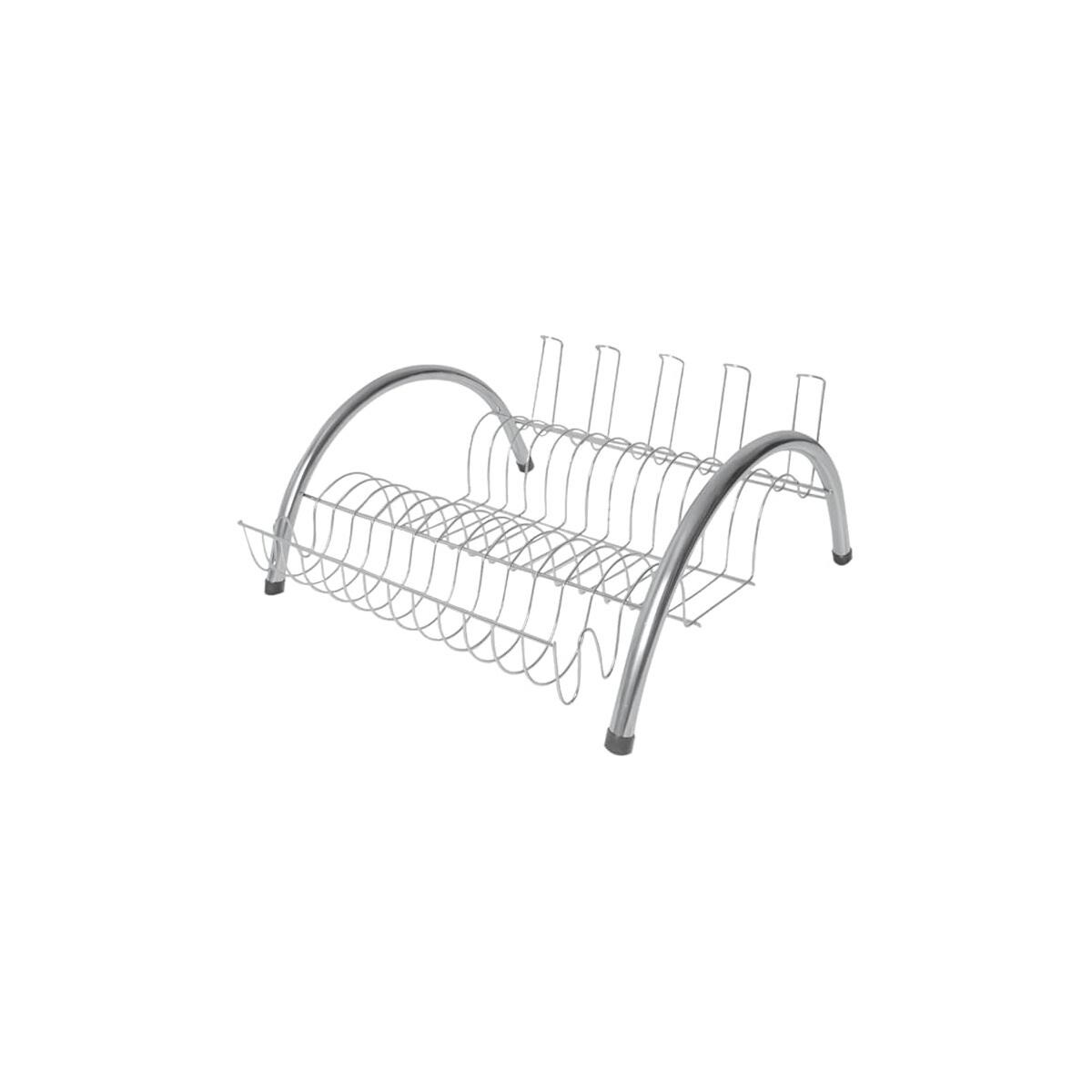 Escorredor de Louça Mini Arco Cromado Madefer para Cozinhas Modernas