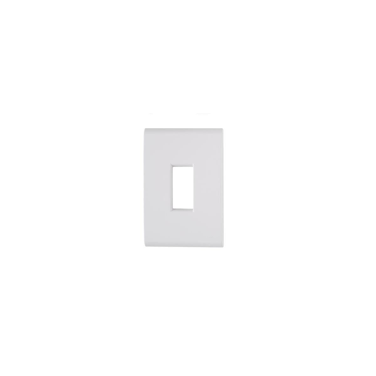 Placa 1 Posto 4x2 Vertical Tramontina Liz Branco