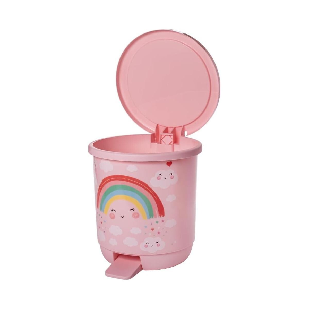Lixeira Decorada Feminina Lisa 6,5 Litros - Elegância e Durabilidade