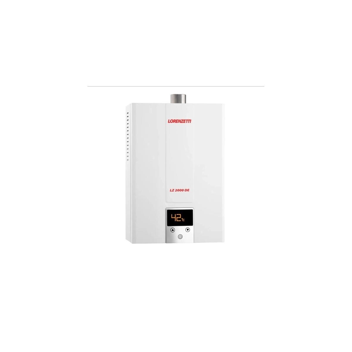 Aquecedor a Gás Lorenzetti Lz 2000de-b Digital Glp