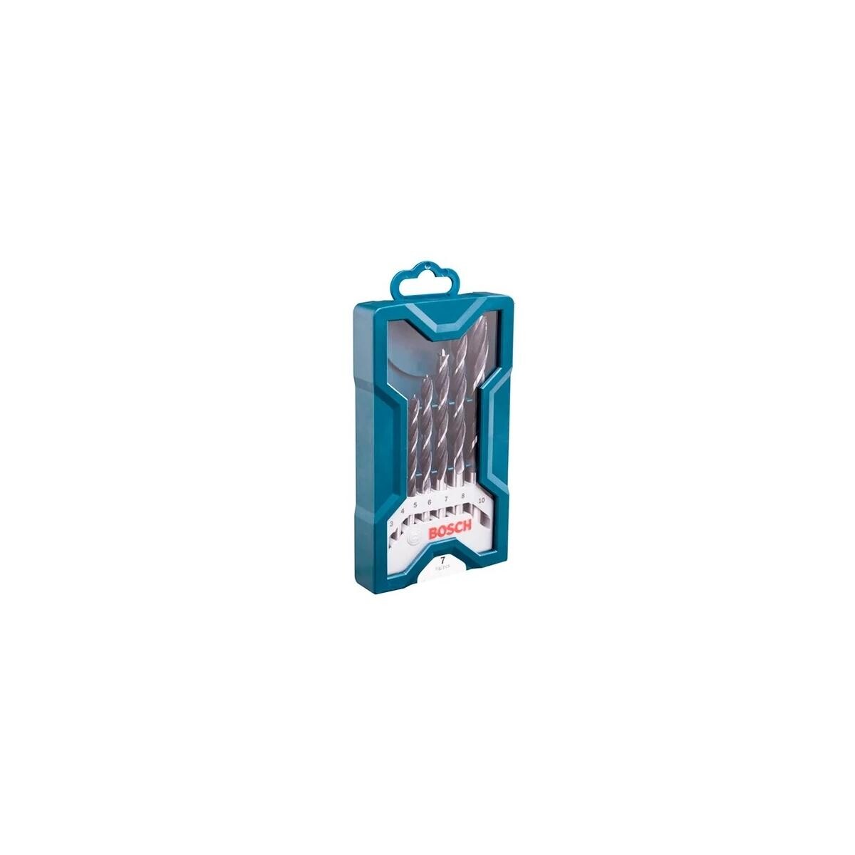 Brocas para Madeira Bosch Mini X-line Kit C/ 7 Peças de Alta Performance