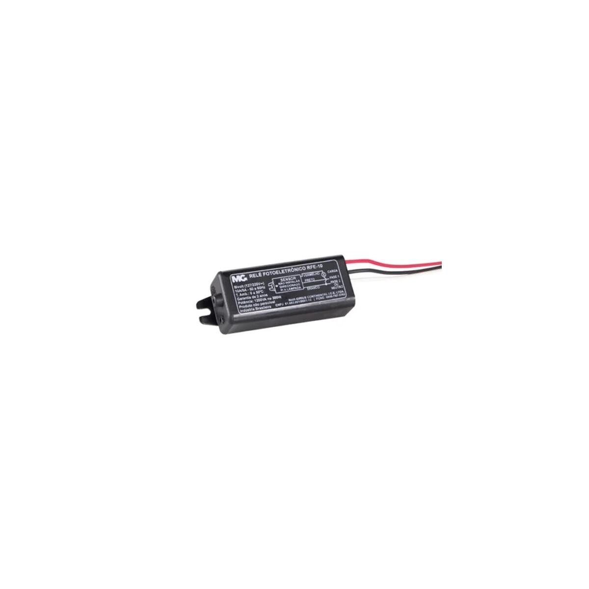 Relé Fotoeletrônico Margirius 500w Bivolt para Iluminação Externa