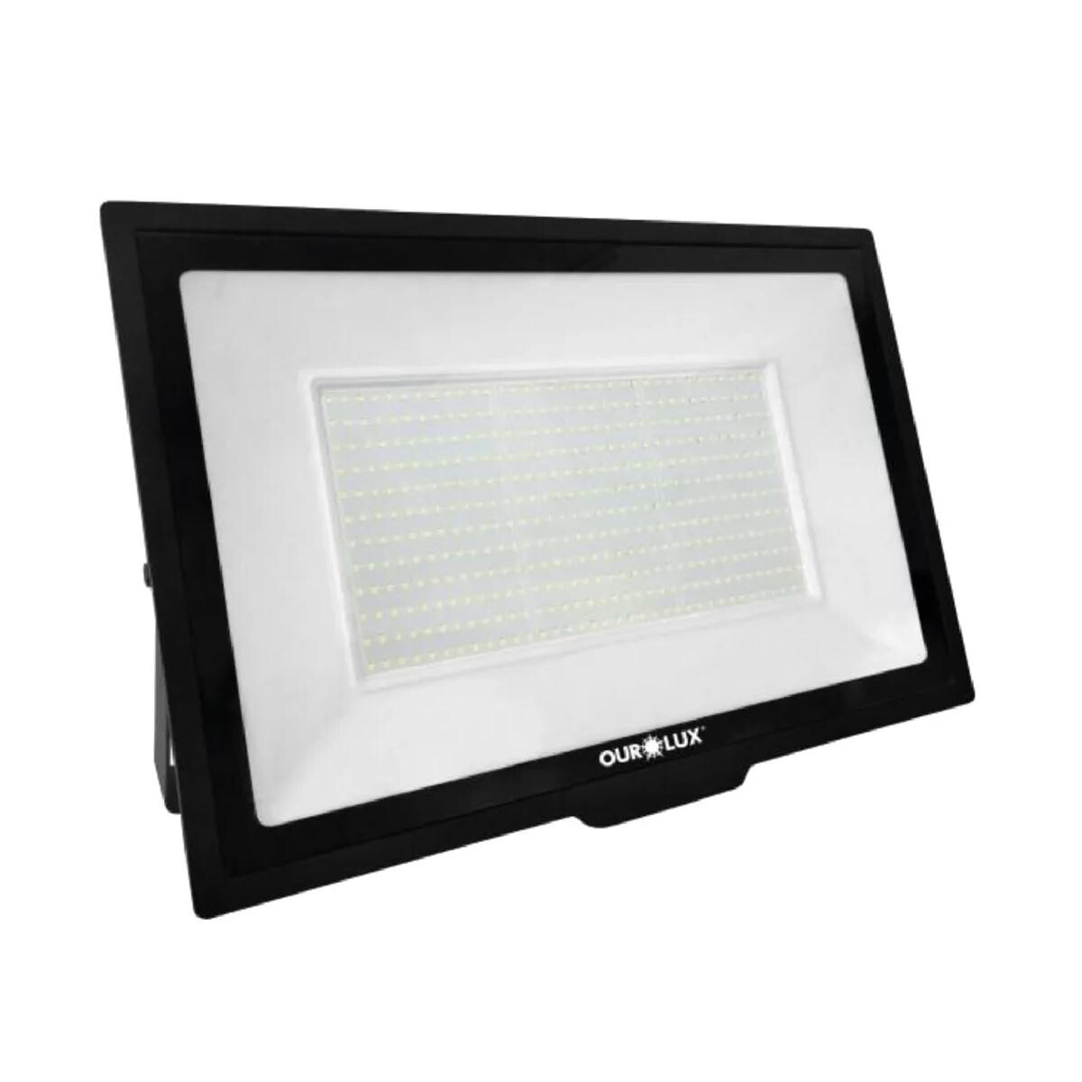 Refletor Led Slim 500w Bivolt 6500k Ourolux