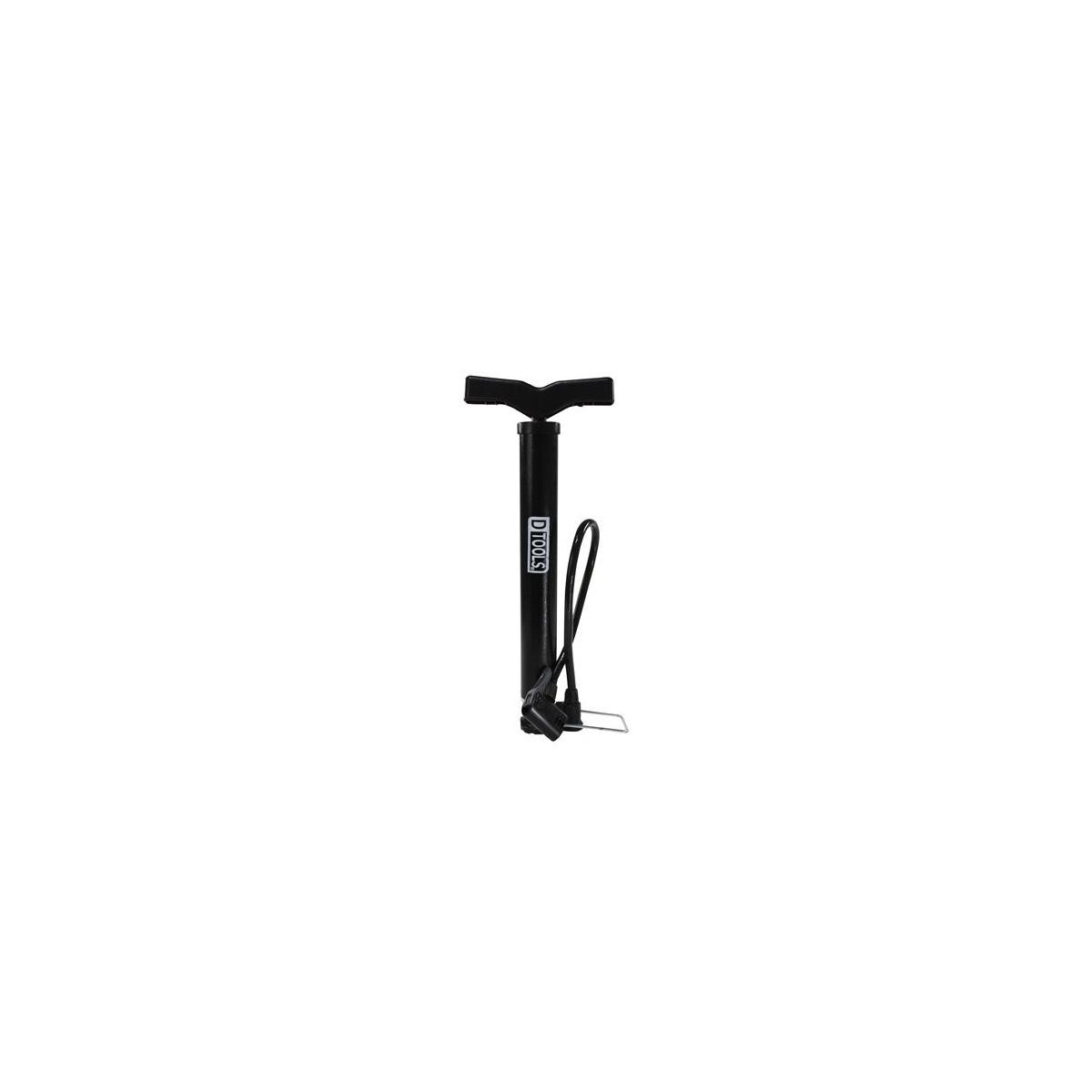 Bomba de Ar Manual Dtools 19321 - ø35x330mm para Pneus e Câmaras