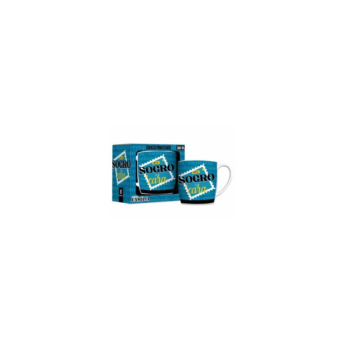 Caneca de Porcelana 300ml Sogro, o Cara - Durabilidade Superior
