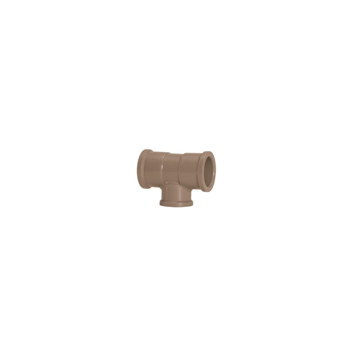 Te Soldável Redução Tigre 85x75mm Pvc Esgoto
