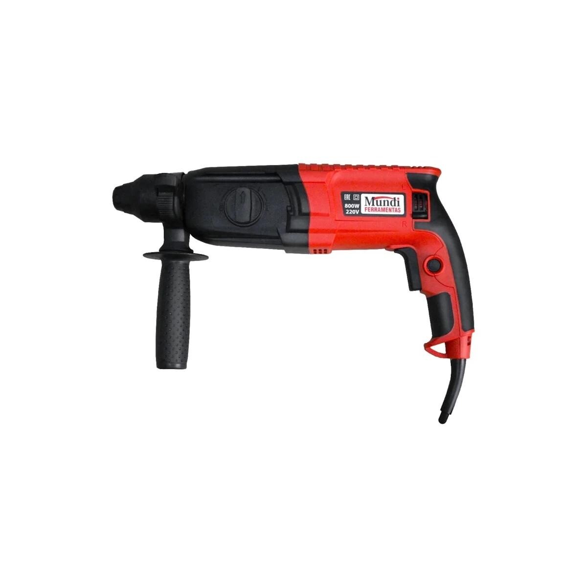 Martelete Rotativo Mundi 800w 4 Modos Sds Plus 220v