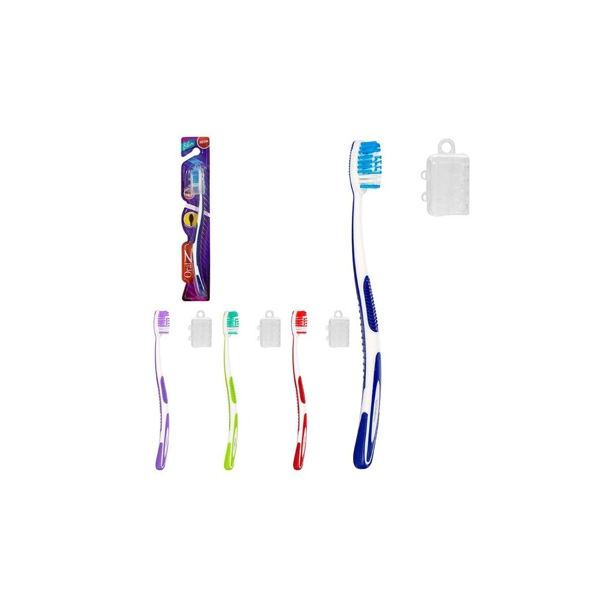 Escova Dental Adulto Zein Slim Cerdas Ultrafinas Limpeza Profunda