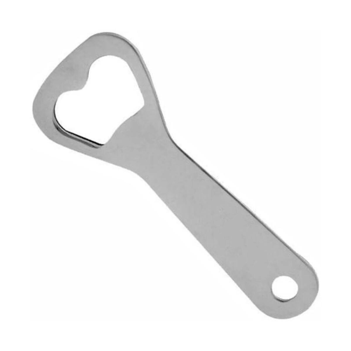 Abridor de Garrafas Ok Utilidades Resistente Metal Cromado