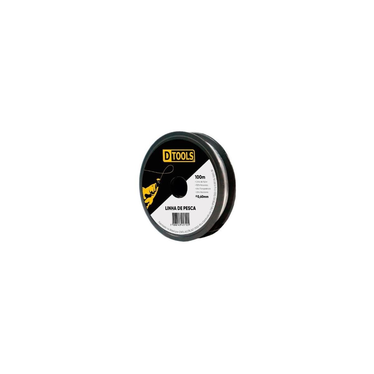 Linha de Pesca 0,50mm Dtools Ref.5672 - Durabilidade Extrema