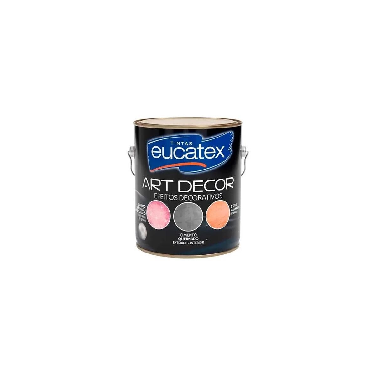 Cimento Queimado Eucatex Efeito Mar Base 3,7kg