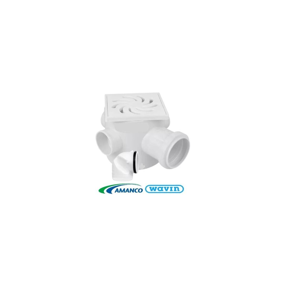 Caixa Sifonada 150x150x50mm Amanco/krona Pvc Alta Durabilidade