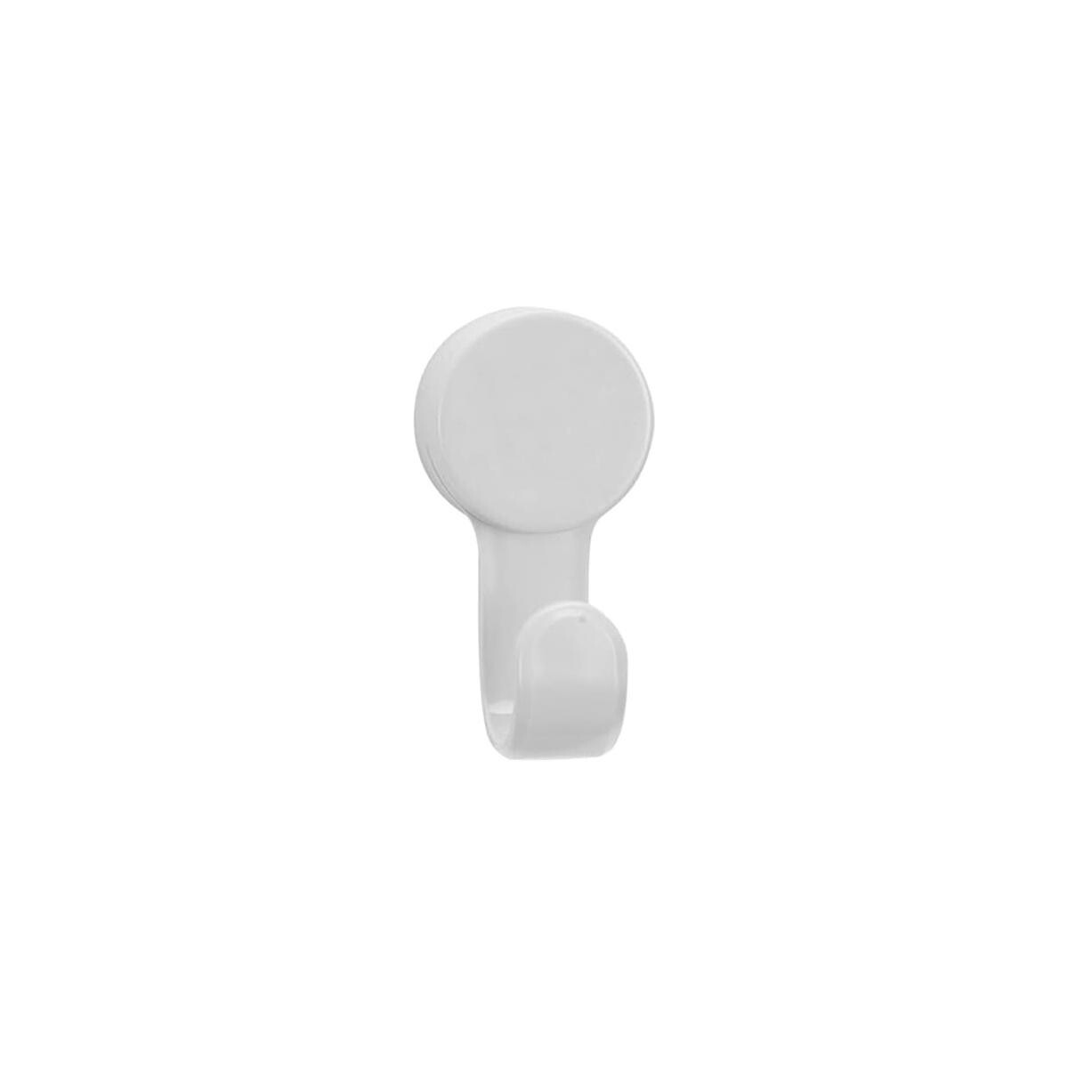 Gancho Adesivo Plástico 3m Dupla Face Branco Unidade