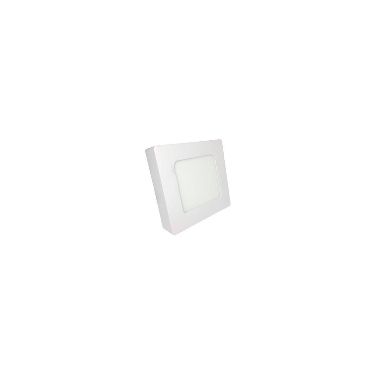 Painel Led Slim Sobrepor 6w 120x120mm 6500k Bivolt Cristallux
