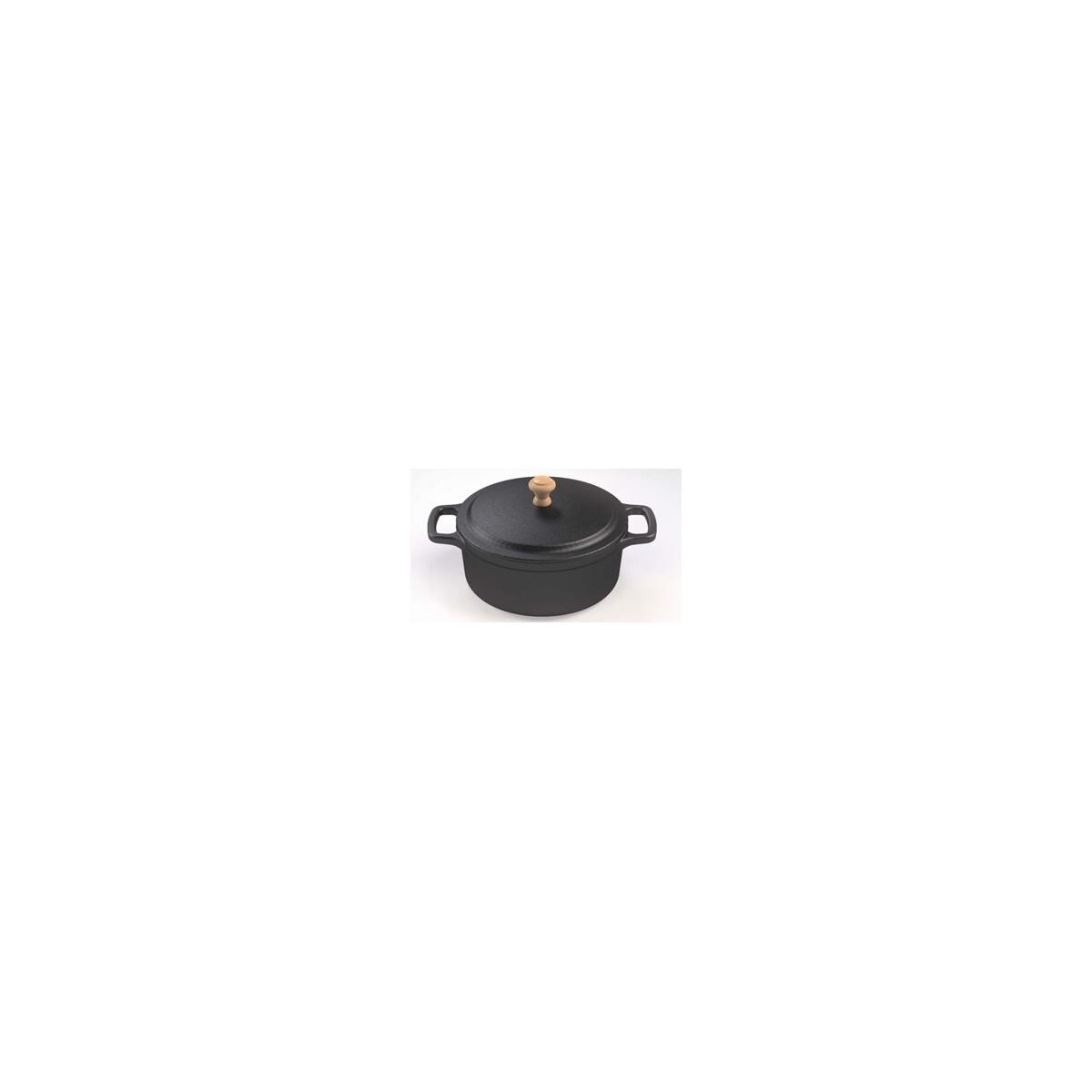 Panela de Ferro Fundido Faires 200x80mm com Tampa de Ferro