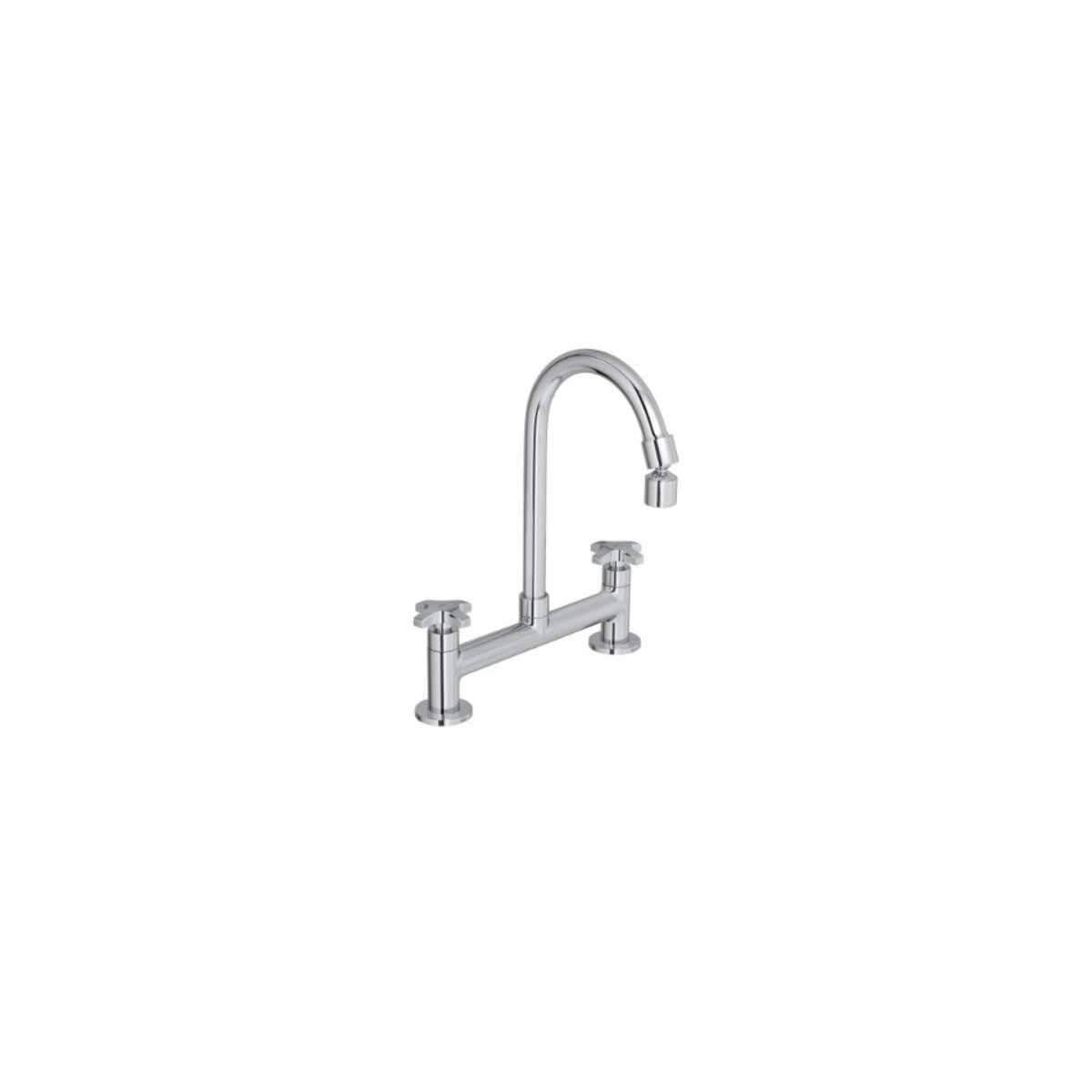 Misturador Deca Cozinha Mesa Bica Móvel Max 1256-c.34 Cromado