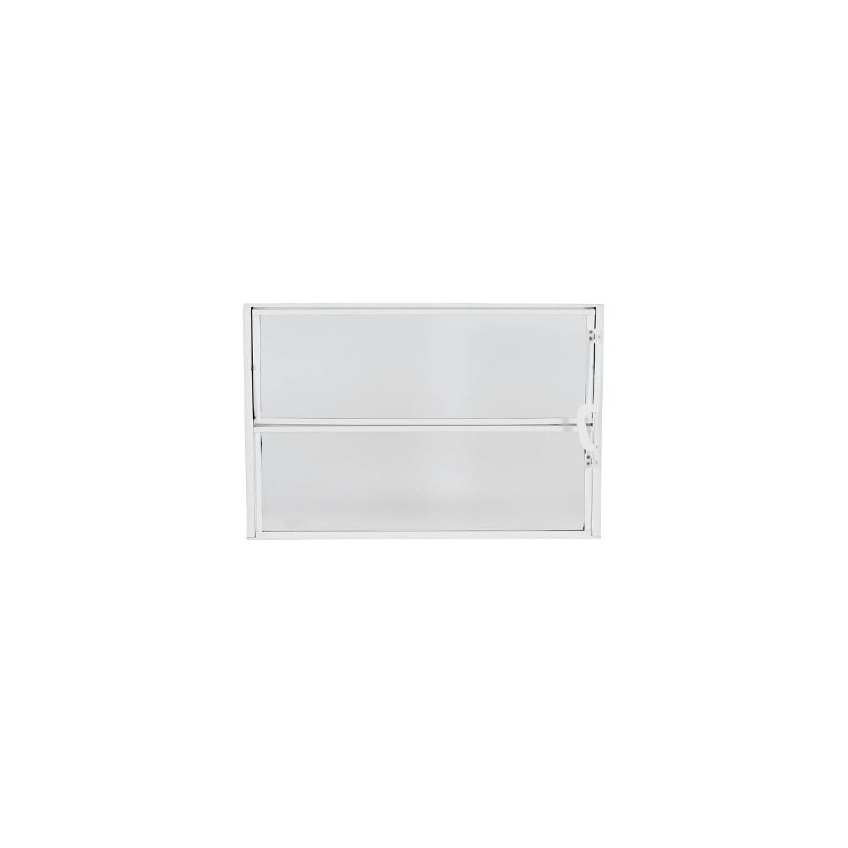 Janela Basculante Mgm Alumínio 40x60cm Vidro Boreal L3127