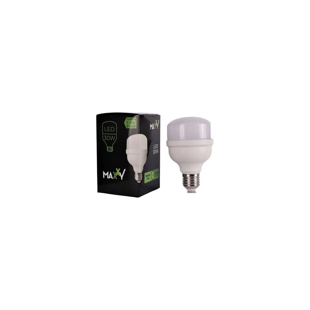 Kit 10 Lâmpadas Led Bulbo 30w Fria