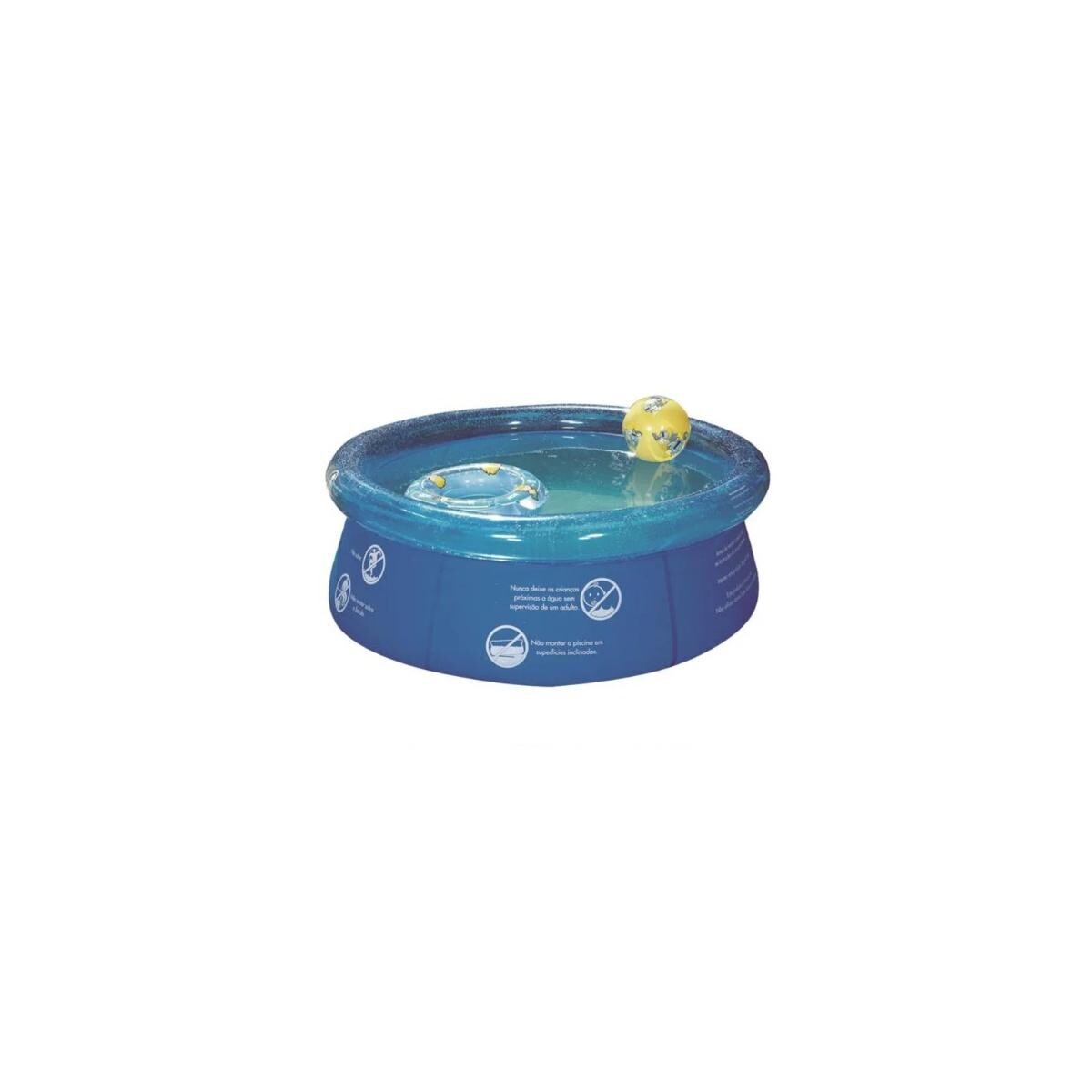 Piscina Infantil Mor Splash Fun 1000 Litros Desmontável Redonda
