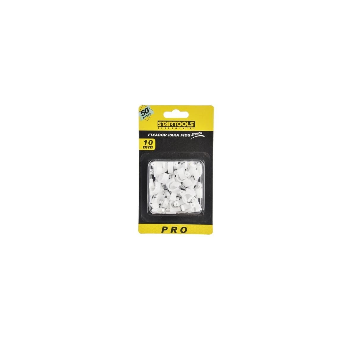 Kit Fixador para Fios Startools Branco 50 Peças - Organização e Segurança